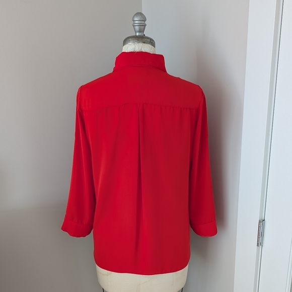 Joseph Ribkoff Red Blouse - Picture 3 of 3